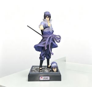 Bandai | Naruto Uchiha Sasuke Nirvana Sasuke 2.0 Double‑Head Version GK Statue Ornament Gift Wholesale