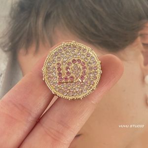 Retro Lady Small Fragrance Style Metal Button Fur Coat Decorative Buckle Dress Suit Womens Knitwear DIY Sewing Accessories