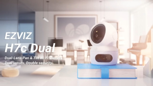 EZVIZ H7C Dual Camera Lens 2K+ 4MP Smart Security IP Camera WI-FI CCTV Night Vision Motion Detection