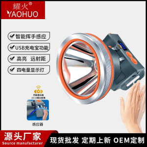 Đèn pin đội đầu siêu sáng chiếu xa 500m siêu to chống nước với 3 chế độ sáng pin 4-6 tiếng