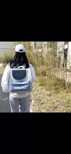Adjustable Pet Dog Cat Backpack Carrier Bag Foldable Travel Bags Handbag For Pet Dog Cat 7.5KG Accessoriess Travel Essentials