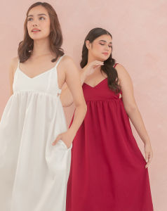 Hey Candy Holidazzle Raya Linen Dress