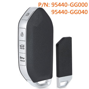 KEYECU 95440-GG000 433MHz Smart Remote Car Key Fob for KIA K4 2024 2025 2026 TQ8-FOB-4F61M44 5074A-FOB4F81M44 5 Buttons