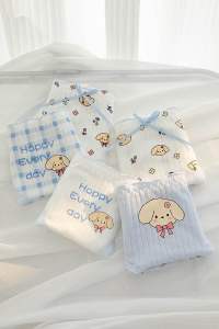 SET 5 QUẦN LÓT DỄ THƯƠNG PHONG CÁCH NHẬT MÃ 13 TỪ 35-60KG DÀNH CHO NỮ