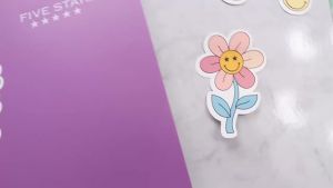 20 Sheets Glossy Printable Vinyl Sticker Paper 8.5" x 11" Self-Adhesive & Waterproof Compatible with Laser & Inkjet Printers