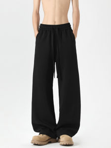 Quần Thể Thao American Deconstructed Straight Loose Jeans for Boys Teenagers Slimming Low Waist Sports Pants Casual Wear