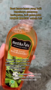 Mustika Ratu Shampoo Merang 175ml/75ml -  Mengurangi Gatal Kepala Karna ketombe