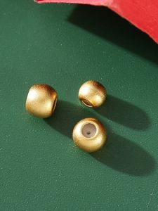 จี้ทองคำสีน้ำเงิน DIY จี้ทองคำสีน้ำเงิน จี้ทองแดงชุบทอง จี้กระดูกงู จี้ทองคำสีน้ำเงิน อุปกรณ์ทำเครื่องประดับ