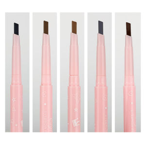 cadia🔥 OhMyEmoji Pensil Alis Eyebrow 2 in 1 Kepala Ganda Pink Sakura / Double Head Tahan lama