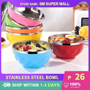 Stainless Steel Anti-scalding Bowls: Durable & Stylish Home Dinnerware