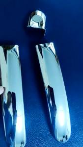 Suitable for Toyota AQUA PRIUS C  Handle Car Door Outer Handle Electroplated Chrome Shell 11-20 Decorative Item