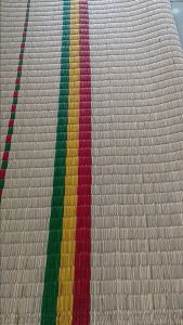 Chiếu cói (lát) loại đặc biệt 1.8mx2.0m trắng viền xuất xứ Bình Định