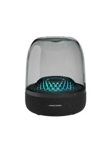 Harman Kardon | Harman Kardon Aura Studio 4th Gen Bluetooth Speaker Desktop Computer Surround Sound Bass Cannon Acrylic Shell Home Use