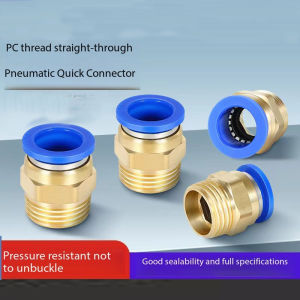 Pneumatic Air Con 1/8 1/4 3/8 1/2 3/4 M5nector Fitting Hose Fittings Pipe Quick Connectors Hose Connector Quick Couplings Thread