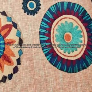Thảm Trải Sàn Đầu Giường VIKAMA Long Bohemian Họa Tiết Hoa Mandala Đầy Màu Sắc Chống Trơn Trượt Dùng Trong Nhà Trang Trí Phòng Ngủ