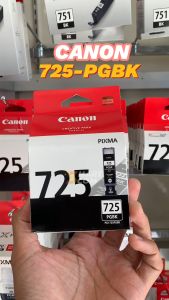 Canon PGI-725 PGBK ใช้กับปริ้นเตอร์อิงค์เจ็ท หมึกอิงค์เจ็ท ให้ดีกับ MX897 / iP4870 / iP4970 / MG5370 / MX886 / MG5170 / MG5270 / IX6560 / MG6270 / MG8270 / MG6170 / MG8170