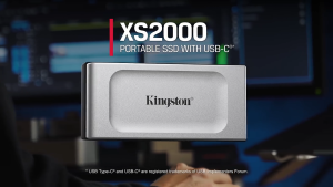 [Logo ใหม่] Kingston XS2000 SSD 500GB I 1TB I 2TB I 4TB ความเร็ว 2000MB/s USB Type-C USB 3.2 External (SXS2000)