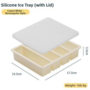 Bar Long Ice Cube Silicone Molds Food Grade