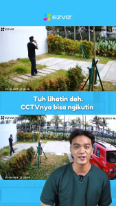 EZVIZ Outdoor CCTV H9C 3MP DUAL / 2K Resolution / Motion Detection / Night Vision / Smart Tracking