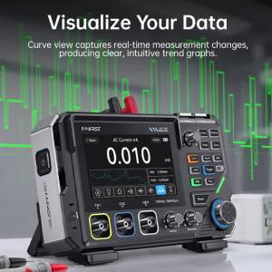 FNIRSI | Máy Hiện Sóng Kỹ Thuật Số FNIRSI 2D15P 100 MHz Với Bộ Tạo Tín Hiệu Màn Hình Cảm Ứng 3 Trong 1 2 Kênh 500MSa/s 20000 Số Đếm Cho Điện Tử DIY