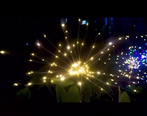 Diwali Lights 4PCS 360LED Solar Firework Light Outdoor Waterproof Garden Light Solar Lawn Light 8Modes Flashing Deepavali Decoration Lights