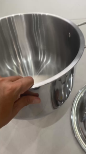 Nồi inox 3 đáy sử dụng bếp từ Bảo Thanh Phát 28cm