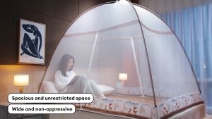 2 Door Mosquito Net Single/queen/king Full Cover Foldable Mosquito Net Bed Kelambu Khemah