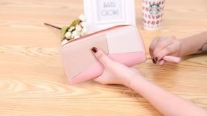 Lady Long Wallet Korean Style Womens Purse Dompet Wanita 女士钱包 长款 拉链 韩版 手拿包