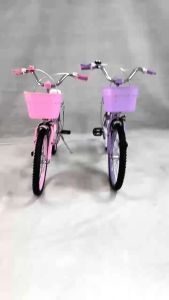 80% CBU ASSEMBLY READY STOCK TO SHIP 20 INCH LADY KUROMI BICYCLE FOR KIDS 8 - 15 YEARS OLD BASKET CARRIER