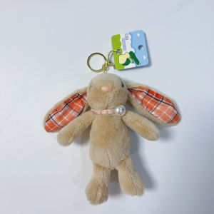 Plush Rabbit Doll Keychain Backpack Pendant Toy Birthday Gift Couple Doll Creative Festival Supplies Cartoon Series Plush Toy