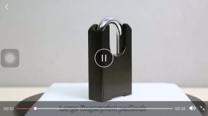 Ổ Khoá treo vân tay (mở khóa bằng vân tay Bluetooth và chìa khoá)