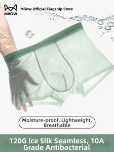MiiOW | Cool Ice Silk Moisture Wicking Ultra Thin Mens Briefs
