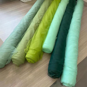 ผ้าตาข่ายสีเขียวสไตล์จีนสำหรับงานแต่งงาน ผ้าคลุมหอคอยสำหรับงานวันเกิดของเด็ก ตกแต่งห้องเรียน ผ้าคลุมหอคอย