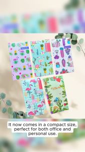 Notebook Flamingo Succulent