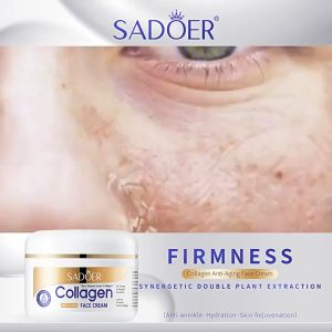 SCCS~Buy 1 Take 3 SADOER Collagen Face Cream Effective100g Remover Anti Aging Anti Wrinkle Face Whitening Moisturizing Cream