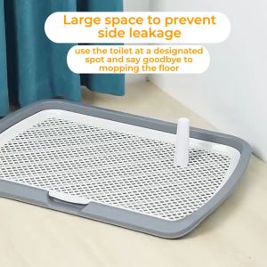 Dog Toilet Large Pet Toilet Dog Training Pad Tray Dog Urine Tray