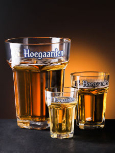 Belgium Hoegaarden White Beer Steins Glass Large Capacity Refined Beer Mug Internet Celebrity Commercial Cup Custom Logo