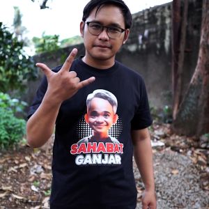 Desain Kaos Keren - Kaos Pemilu 2024 Sahabat Ganjar