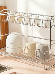 WEIMEIYUAN | Double Layer Drying Storage Kitchen Rack