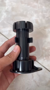 Chân tủ bếp tăng chỉnh độ cao  Chân kệ bếp đen 10cm12cm15cm