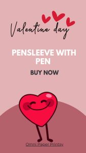 Aesthetic Pastel Ballpen Set with Sleeves (1pc) - Valentines Day/Giveaways/Gift/Souvenir with OPP Plastic