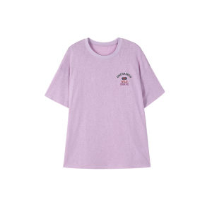 Retro Washed Cotton T-Shirt Loose Short Sleeve