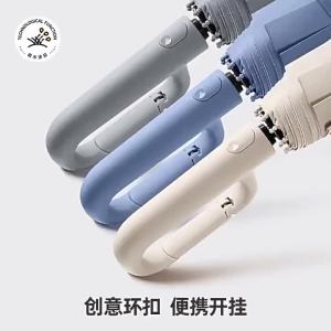 Ô Dù Tự Động Dành Cho Nam Và Nữ Chống Gió Chống Tia Cực Tím Tấm Che Nắng Gấp Lớn Có Khóa Dù Che Mưa Ba Lớp Nylon