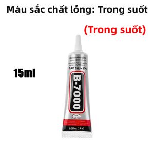 Keo Dán Sửa Chữa Điện Thoại B-7000 Clear Contact 15ML/50ML/110ML Đa Năng Dùng Cho Kính Nhựa Keo Tự Làm Với Dụng Cụ Bôi Chính Xác T7000