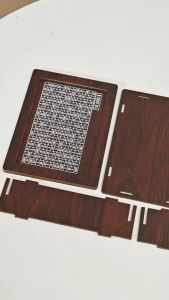 Wood Money Box With Saving Money Goals Counter / Piggy Bank Develop A Savings Habit