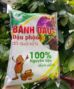 Bánh dầu đậu phộng đã qua xử lý cung cấp dinh dưỡng cho cây túi 1kg