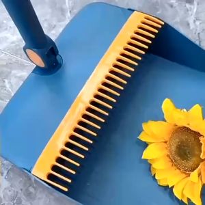 Chổi quét nhà gấp gọn thông minh kèm hót rác cán dài 2 trong 1 đa năng. Xoay 180 độ quét sạch mọi ngóc ngách trong nhà