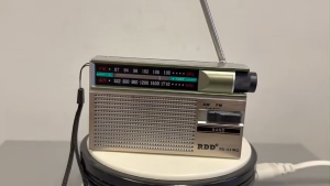 Radio Cầm Tay Đa Băng Tần AM/FM RDD RG-33 - Sạc Type-C Tích Hợp Pin Sẵn Có Thể Lắp Thêm Pin AA Bắt Sóng Cực Khỏe