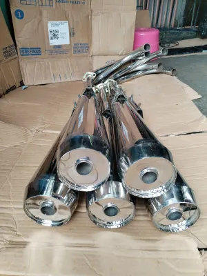 rusi tc macho 125/150/175/version 1 chicken pipe stainless