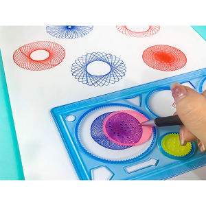 Thước Đo Đa Năng Bview Art Dành Cho Trẻ Em Dụng Cụ Vẽ Kỹ Thuật Đồ Dùng Học Tập Văn Phòng Phẩm Đồ Dùng Vẽ Tranh Chất Liệu PVC